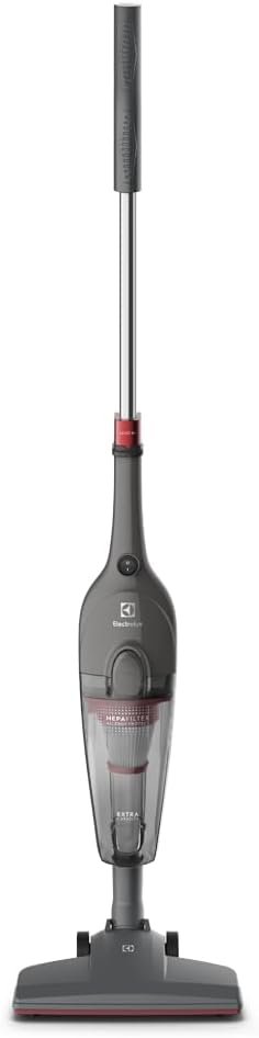 Um dos melhores aspiradores verticais: Electrolux STK15 cinza