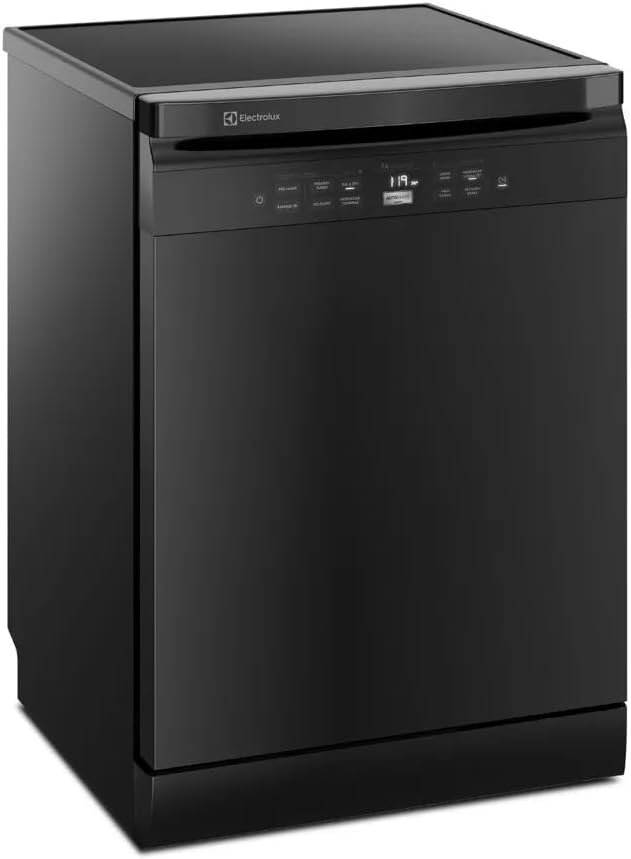 Lava-louças Electrolux LL14P preta de 14 serviços e 127 volts